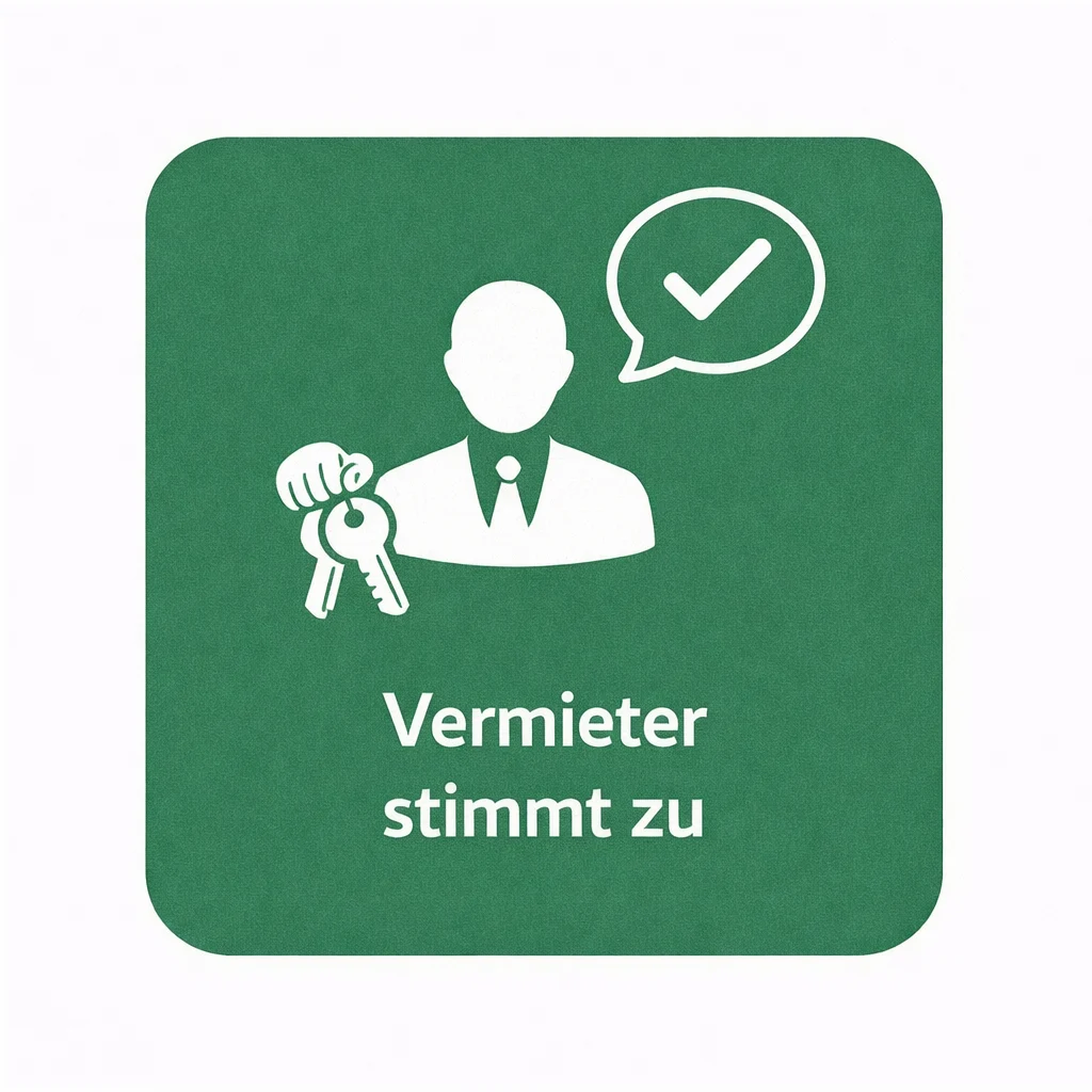 Miete, Zustimmung absehbar