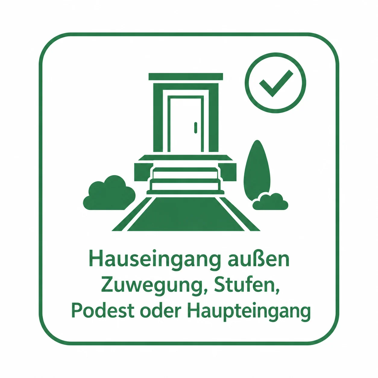 Hauseingang außen