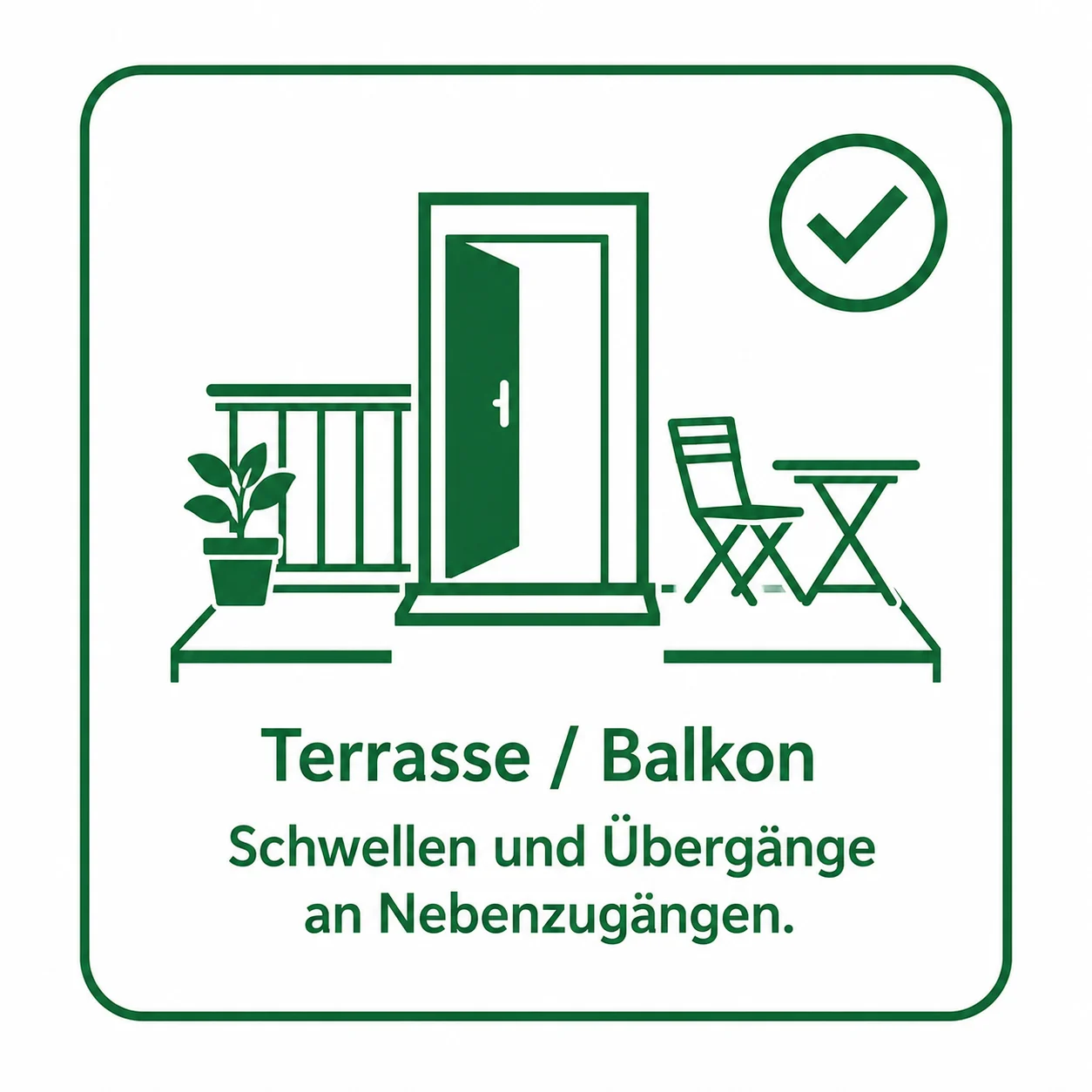 Terrasse / Balkon