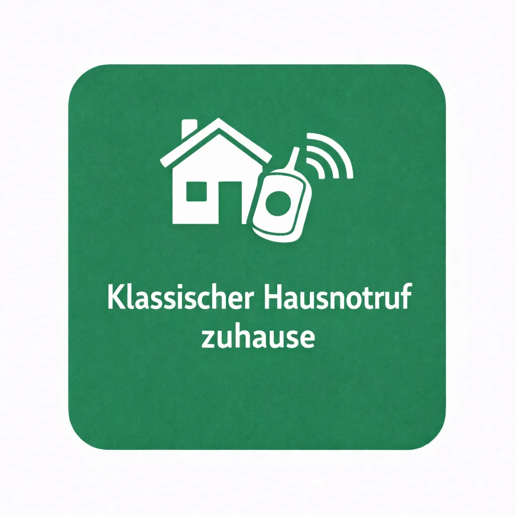Klassischer Hausnotruf zuhause