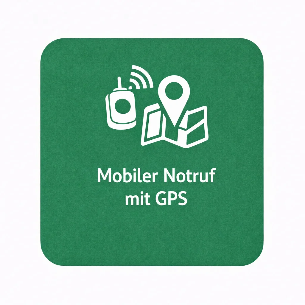 Mobiler Notruf mit GPS