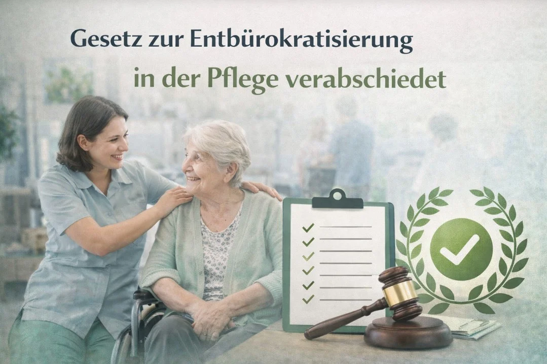 Gesetz zur Entbürokratisierung in der Pflege verabschiedet