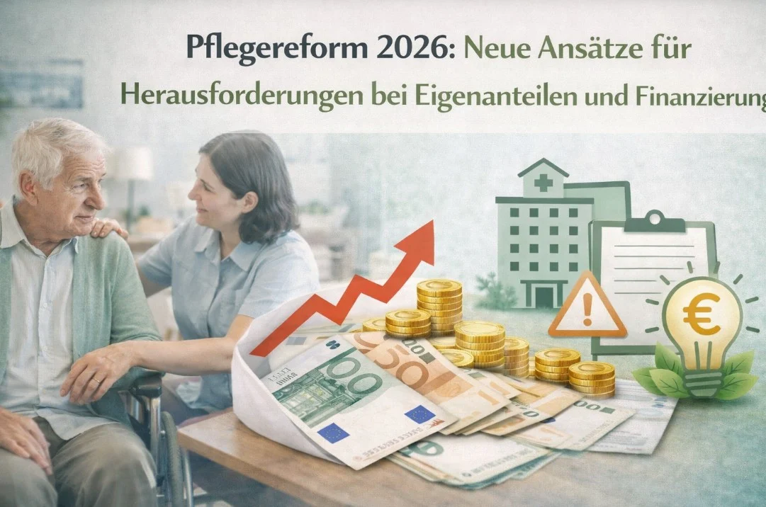 Pflegereform 2026: Neue Ansätze für Herausforderungen bei Eigenanteilen und Finanzierung