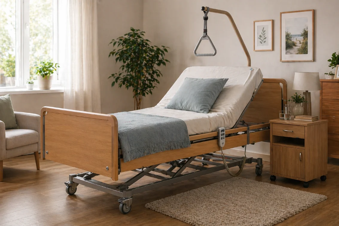 Pflegebett für mehr Komfort zuhause