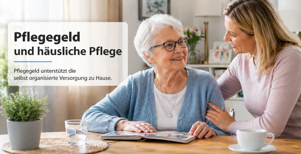 Pflegegeld und häusliche Pflege