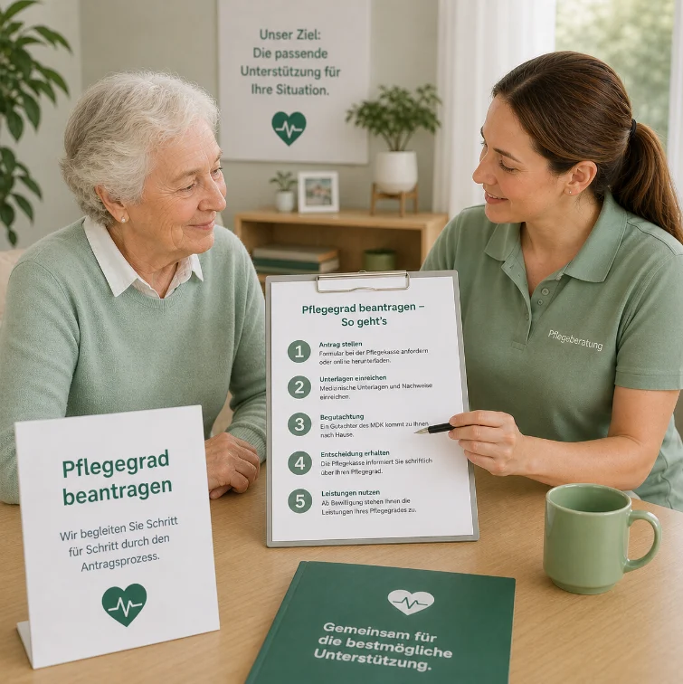 Pflegegrad beantragen