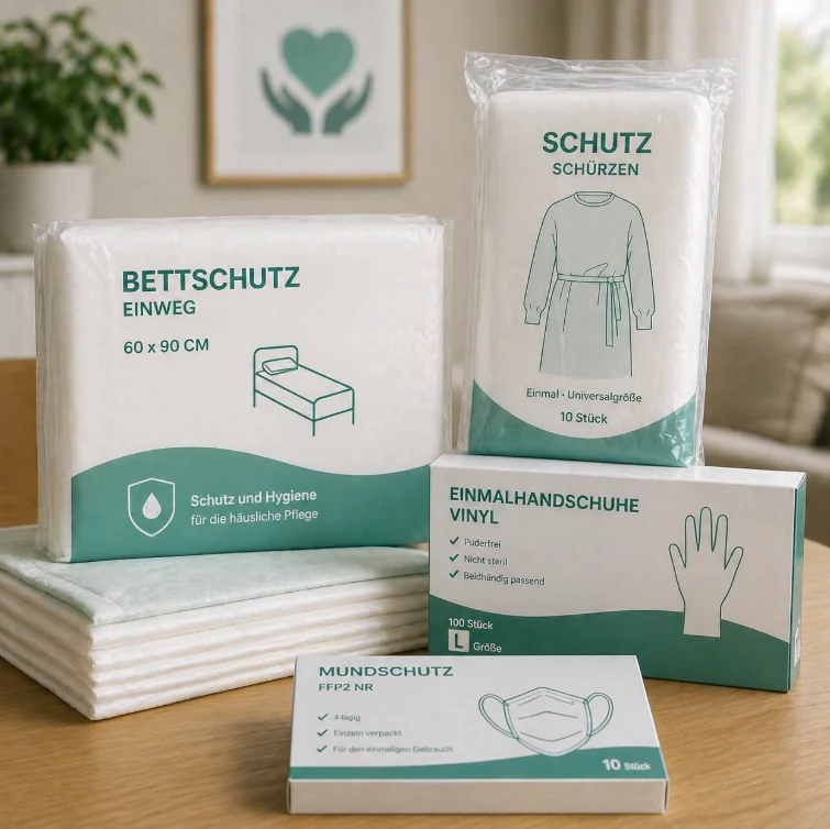 Bettschutzeinlagen und Schutzmaterial