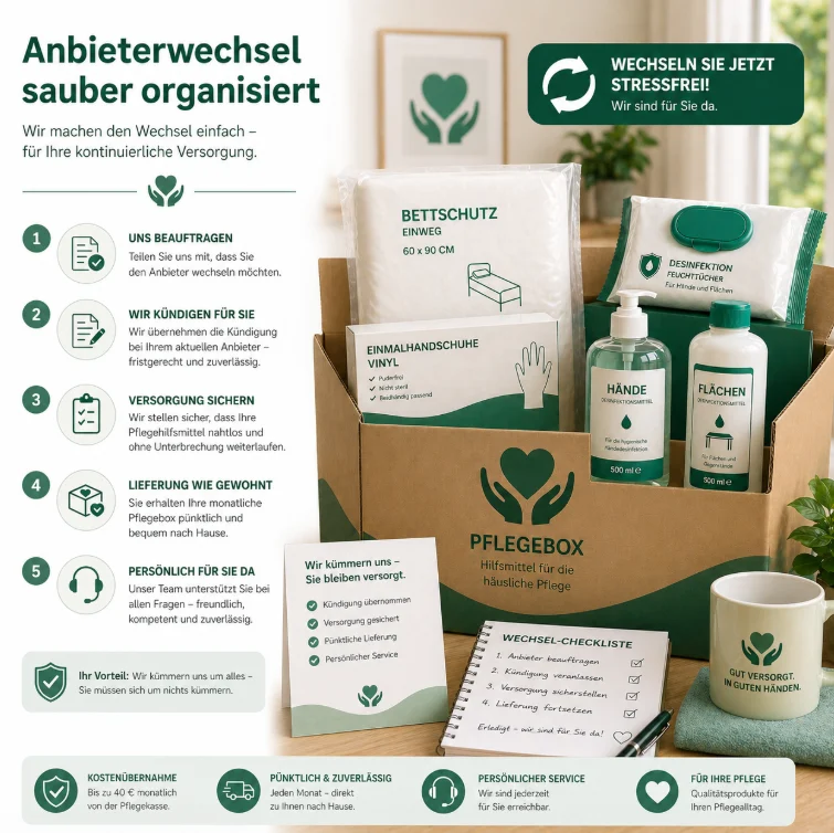 Anbieterwechsel sauber organisieren