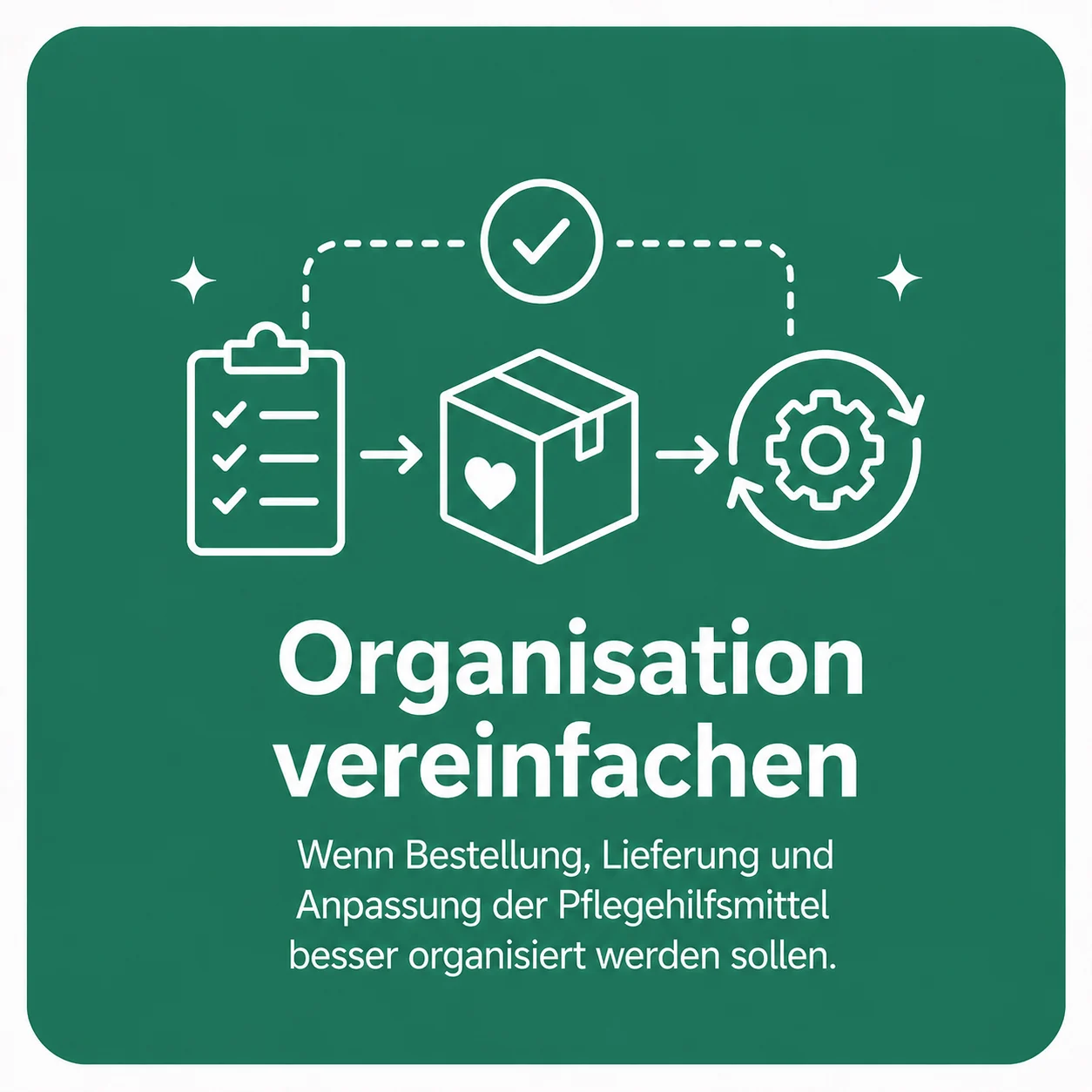 Organisation vereinfachen