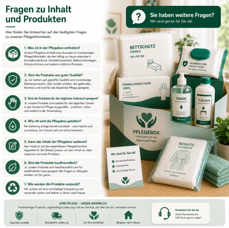 Fragen zu Inhalt und Produkten