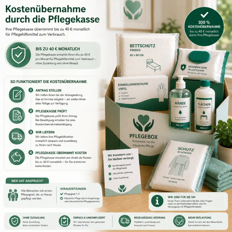 Kostenübernahme durch die Pflegekasse
