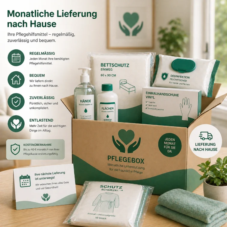 Monatliche Lieferung nach Hause