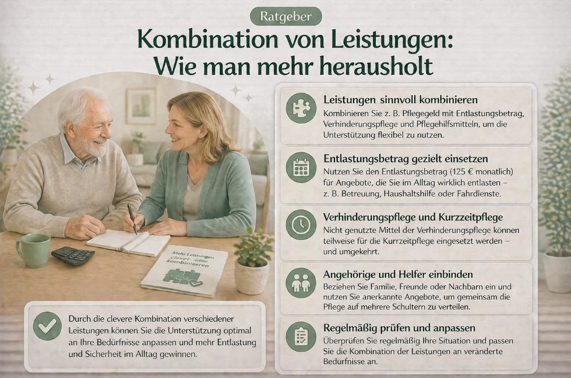 Kombination von Leistungen: Wie man mehr herausholt