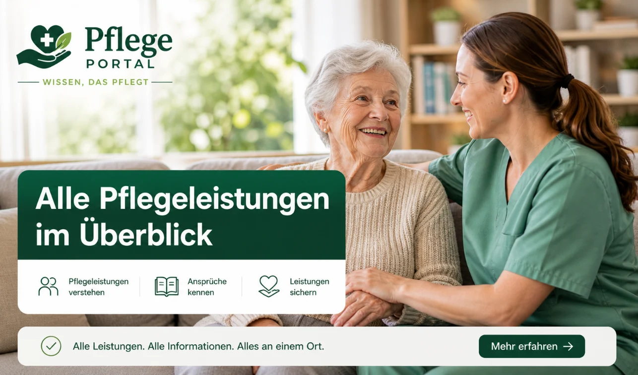 Alle Pflegeleistungen im Überblick: Ansprüche, Beträge und Kombinationen verständlich erklärt
