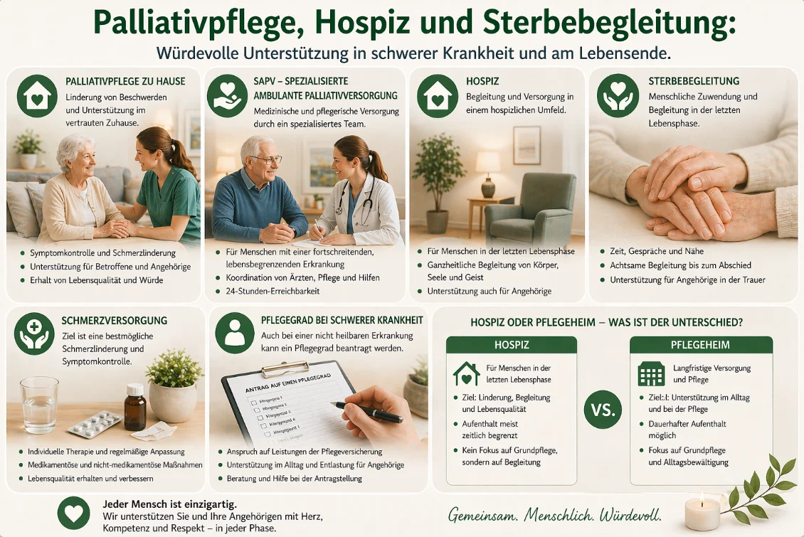 Hospiz: Anspruch, Kosten und Aufnahme verständlich erklärt