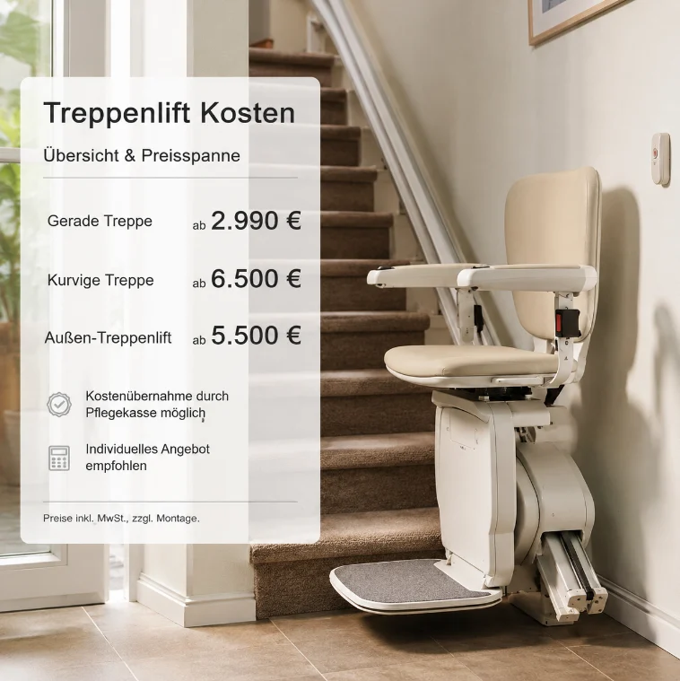 Gebrauchte Treppenlifte